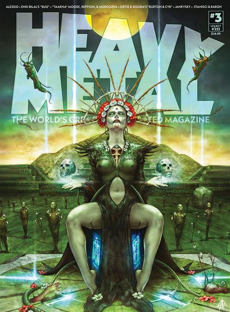 Heavy Metal Magazine #3  C Augustin Allessio Var