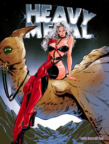Heavy Metal Magazine #3  D Sveta Shubina Massive Select Exclusive Var (mr) Limited To 2000 Copies Allocations May Occur