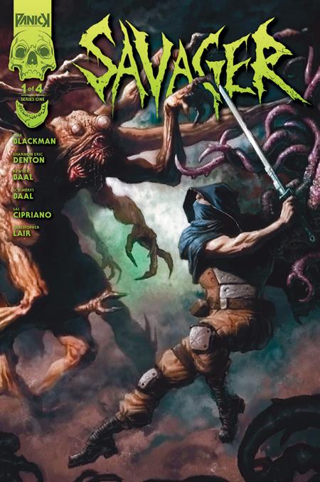 Savager #1 (of 4)  B Christopher Lair Heavy Metal Homage Var