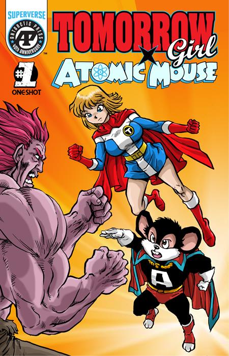 Tomorrow Girl X Atomic Mouse #1  B Ben Dunn Lunar Exclusive Var  | One Shot