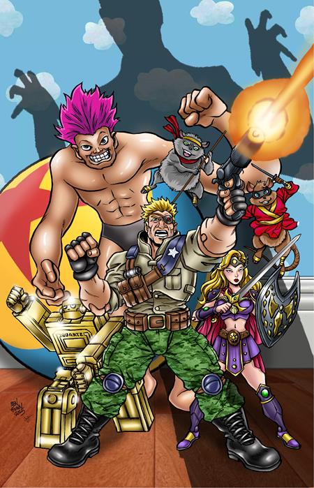 Toy Box Guardians #1  B Ben Dunn Lunar Exclusive Var  | One Shot