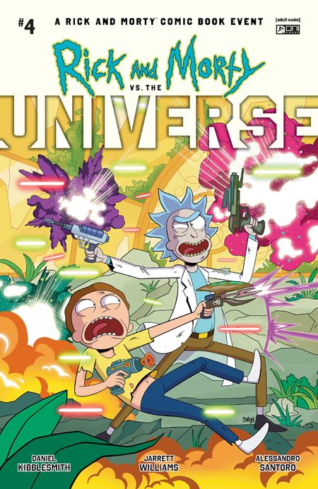 Rick And Morty Vs The Universe #4 (of 4)  A Dave Bardin