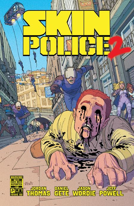Skin Police 2 #2 (of 4)  B Karl Kerschl Var