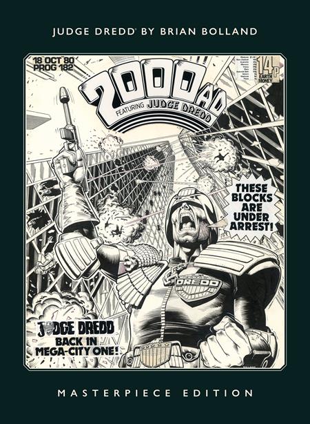 Judge Dredd  | TPB Brian Bolland Masterpiece Edition Previously Solicited Through Diamond - Graphic Novels - Image - Pop Weasel