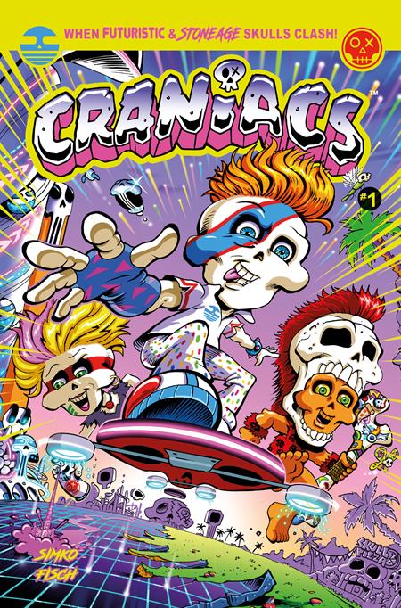 Craniacs #1 (of 4)  E Joe Simko Exclusive Trading Card By Joe Simko Var