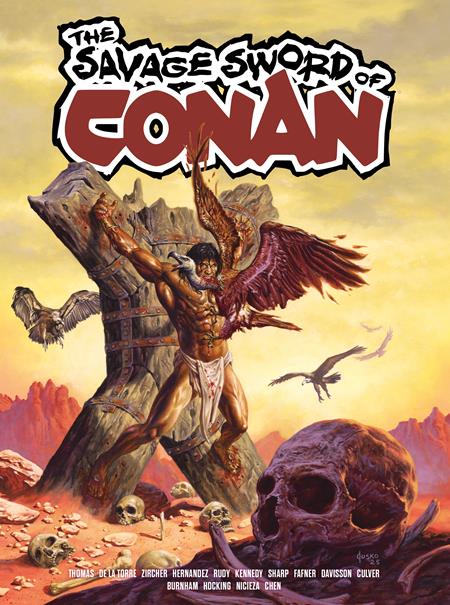 Savage Sword Of Conan  | TPB Vol 03 Direct Market Edition Joe Jusko