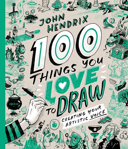 100 Things You Love To Draw  | Hardcover