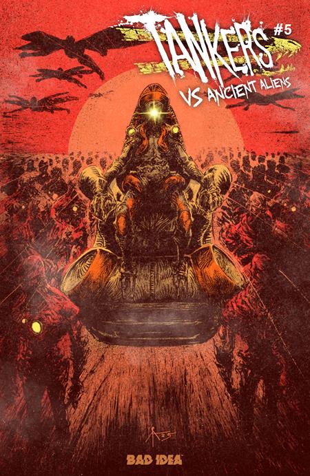Tankers Vs Ancient Aliens #5 (of 5)  B Caleb Ady Var