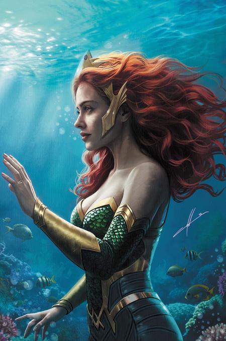Emperor Aquaman #22  B Carla Cohen Card Stock Var