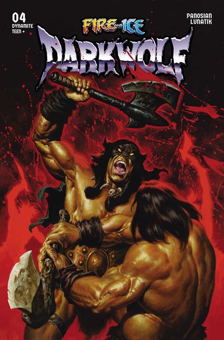Fire And Ice Darkwolf #4  C Joe Jusko Var