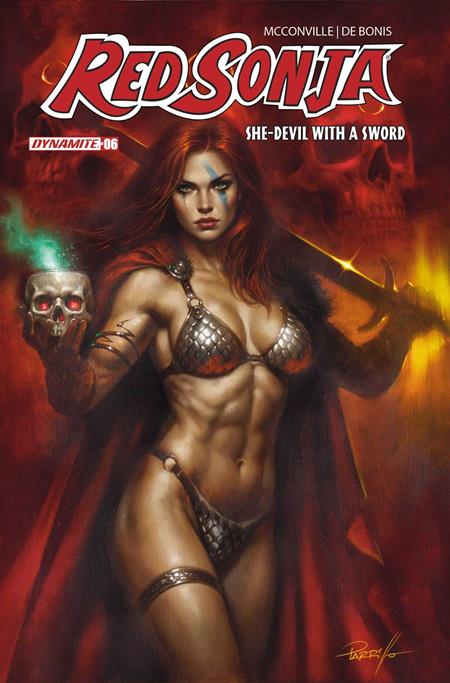Red Sonja She Devil With A Sword #6  B Lucio Parrillo Var