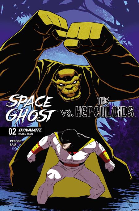 Space Ghost Vs The Herculoids #2  B Drew Moss Var