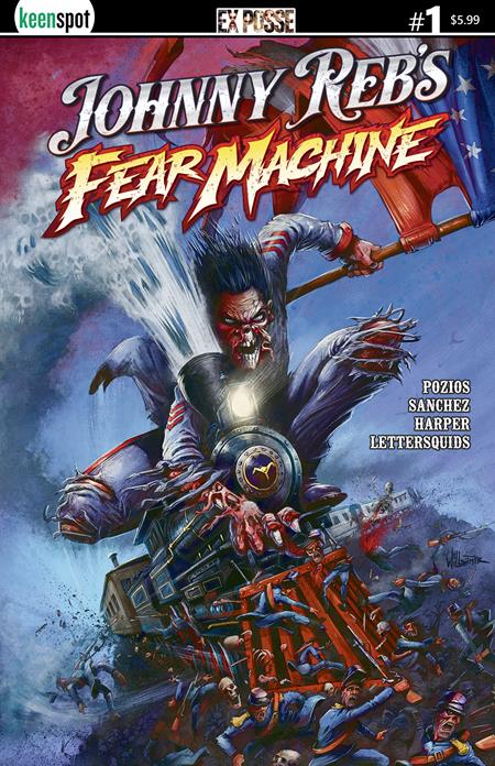 Johnny Rebs Fear Machine #1  A Toby Willsmer