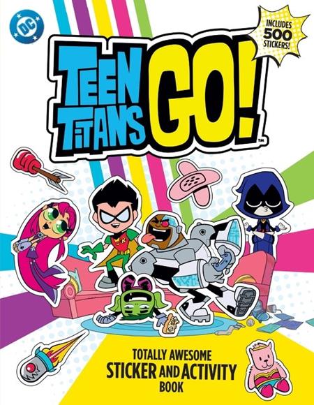 Teen Titans Go Totally Awesome Sticker And Activity Book  | TPB - Graphic Novels - Image - Pop Weasel