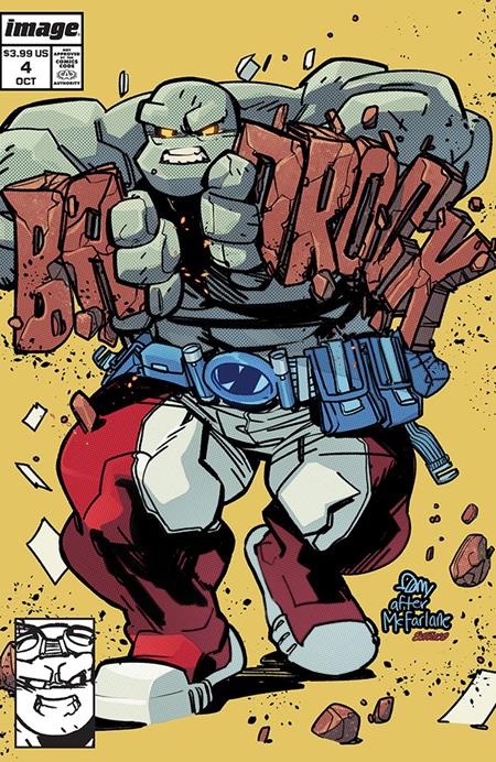 Badrock #4  C Seth Damoose Homage Var