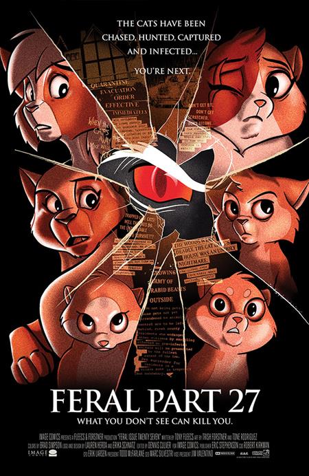 Feral #27  B Allen Passalaqua & Tony Fleecs Urban Legends Homage Var