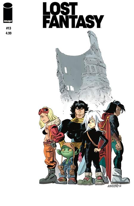 Lost Fantasy #13  B Alex Diotto Var
