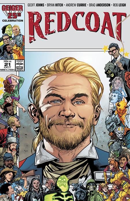 Redcoat #21  B Bryan Hitch & Brad Anderson Geiger #25 Anniversary Var