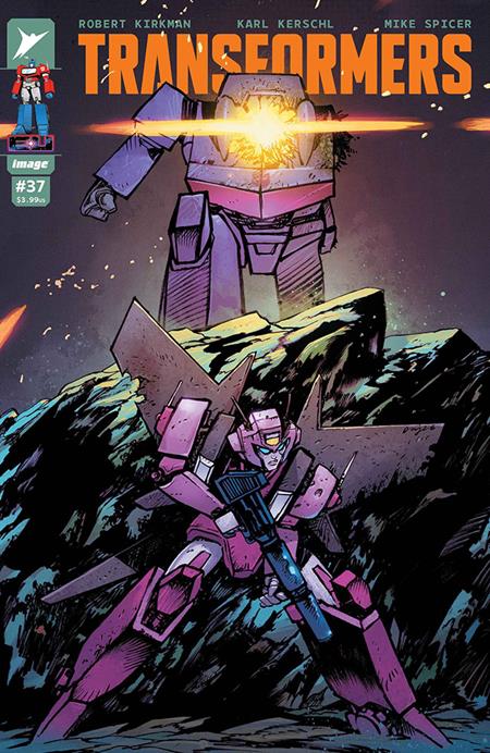 Transformers #37  B Daniel Warren Johnson & Mike Spicer Var