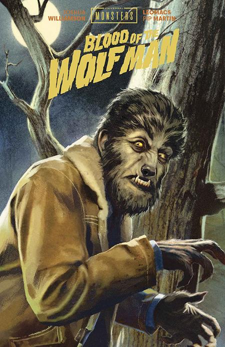 Universal Monsters Blood Of The Wolf Man  | Hardcover Direct Market Exclusive Joshua Middleton