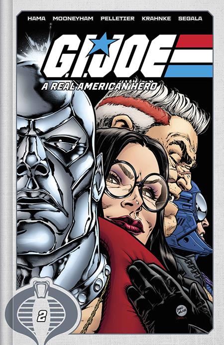 Gi Joe A Real American Hero Dlx Ed  | Hardcover Book 02 Direct Market Exclusive Brad Walker & Laura Martin Cobra