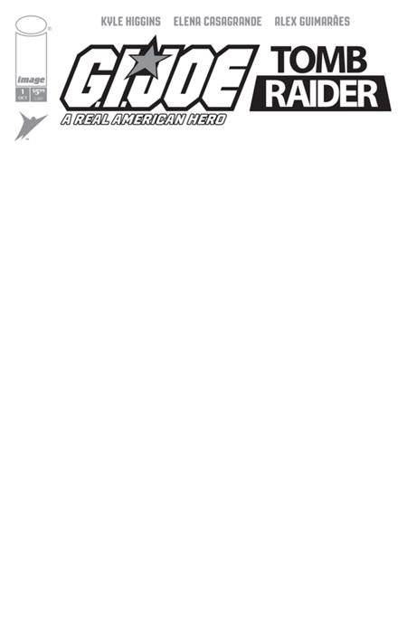 Gi Joe A Real American Hero Tomb Raider #1 (of 5)  G Blank Sketch Var