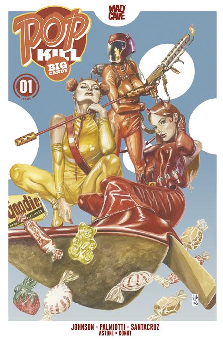 Pop Kill Big Candy #1 (of 4)  B Jg Jones Cardstock Var