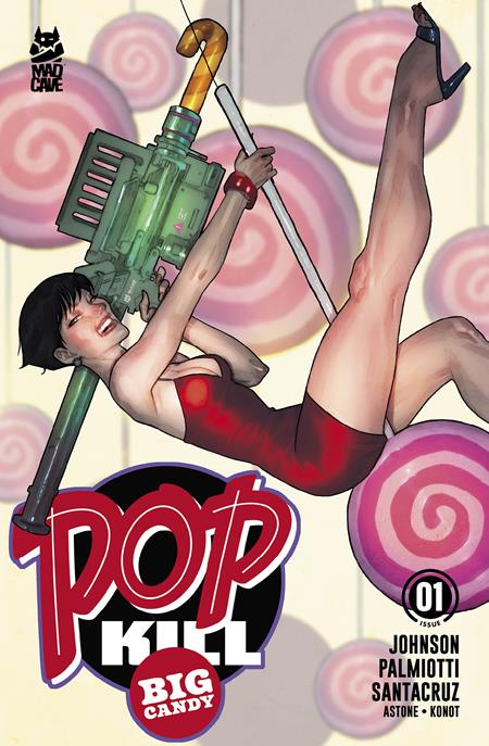Pop Kill Big Candy #1 (of 4)  D Ben Caldwell Cardstock Var