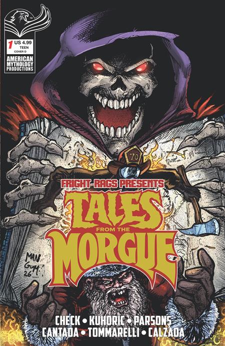 Fright Rags Presents Tales From The Morgue #1  | One Shot  D Gabriel Mangum Var