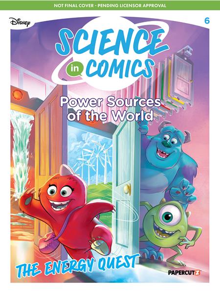 Disney Science In Comics  | Hardcover Power Sources Of The World - Graphic Novels - Image - Pop Weasel