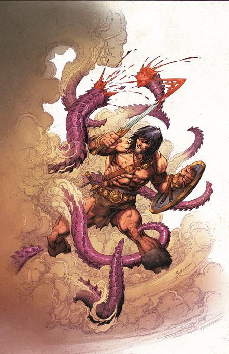 Conan The Barbarian #36  D Mark Bagley Virgin Cardstock Var