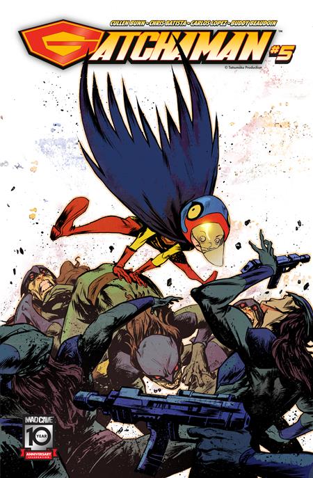 Gatchaman #5  b Sanford Greene Connecting  Var - Comics - Image - Pop Weasel