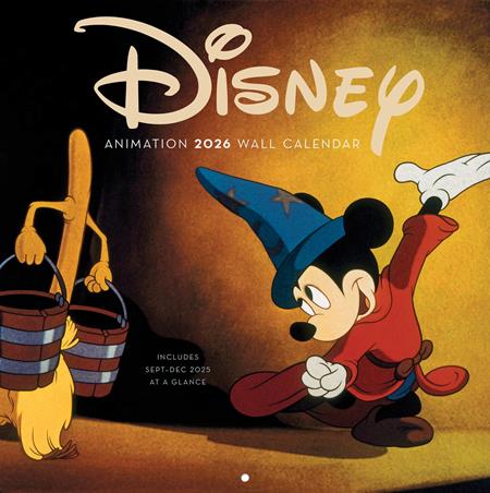 Disney Animation 2026 Wall Calendar Previously Offered Thru Other Distributors - Calendar - Image - Pop Weasel