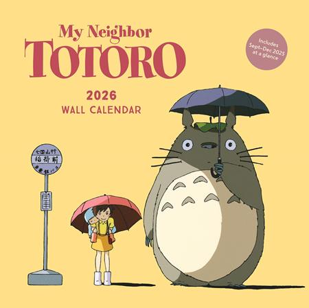 Studio Ghibli My Neighbor Totoro 2026 Wall Calendar Previously Offered Thru Other Distributors - Calendar - Image - Pop Weasel