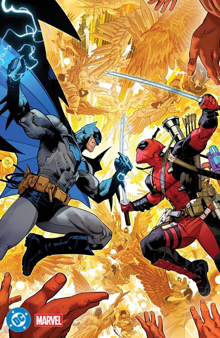 DC Marvel Batman Deadpool #1  | One Shot  T Dan Mora Foil Var