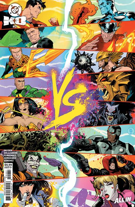 DC K.o. #2 (of 5)  G Dan Mora Bracket Card Stock Var