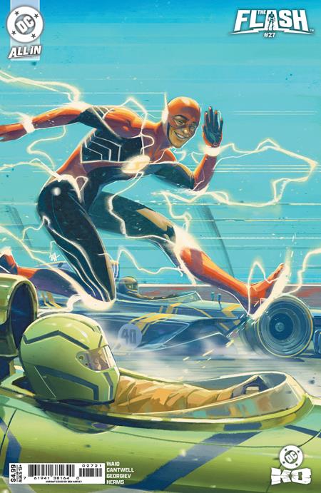 Flash #27  B Ben Harvey Card Stock Var (dc K.o.)
