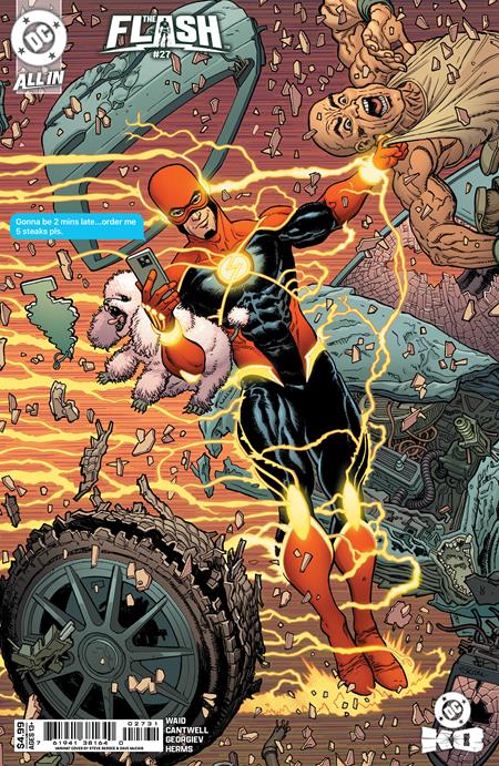 Flash #27  C Steve Skroce Card Stock Var (dc K.o.)