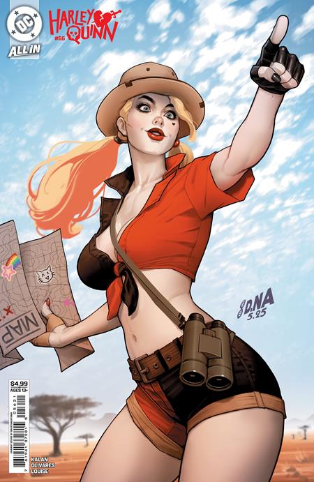 Harley Quinn #56  B David Nakayama Card Stock Var