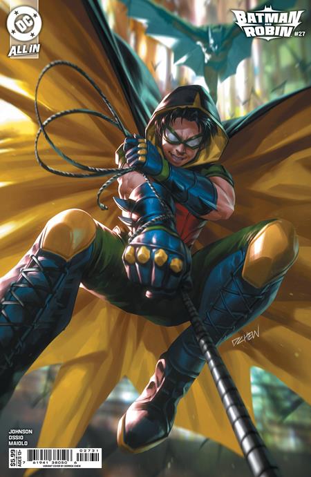 Batman And Robin #27  C Derrick Chew Card Stock Var