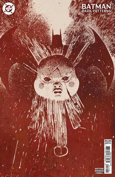 Batman Dark Patterns #12 (of 12)  B Ashley Wood Card Stock Var