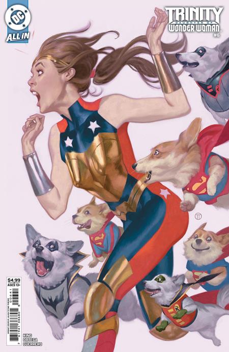 Trinity Daughter Of Wonder Woman #6 (of 6)  B Julian Totino Tedesco Card Stock Var