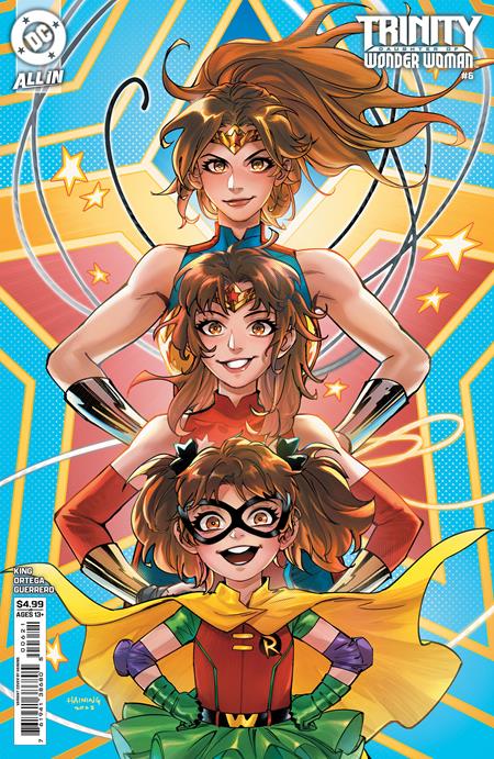 Trinity Daughter Of Wonder Woman #6 (of 6)  D Haining Card Stock Var