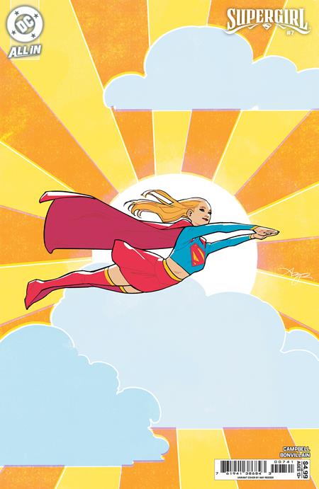 Supergirl #7  C Amy Reeder Card Stock Var