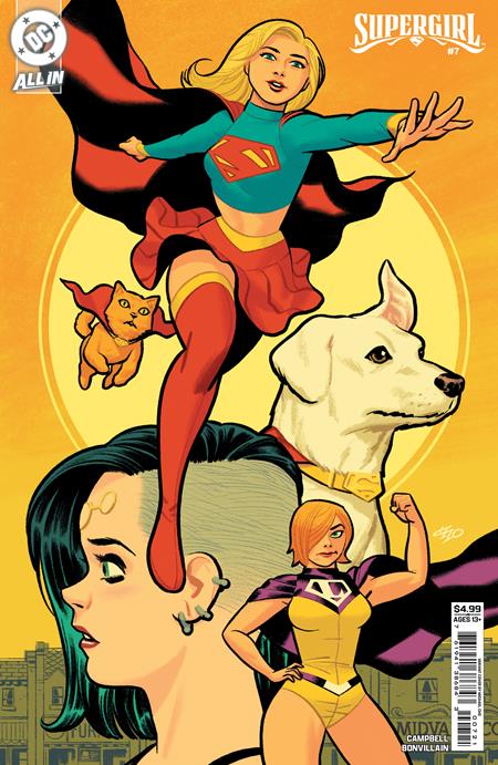 Supergirl #7  D Michael Cho Card Stock Var