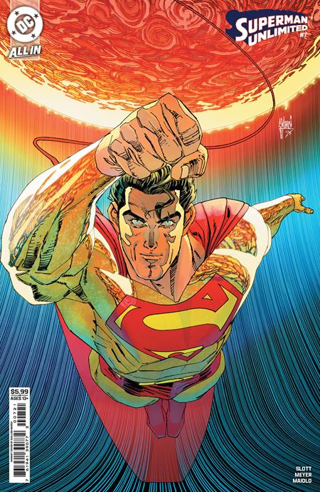 Superman Unlimited #7  B Guillem March Card Stock Var