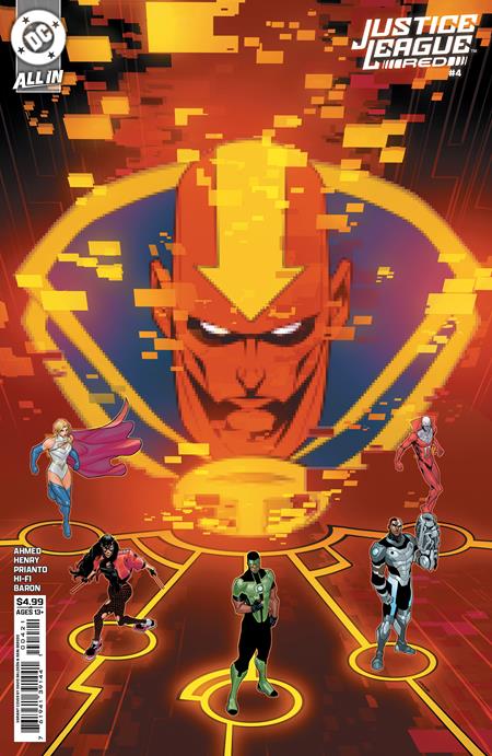 Justice League Red #4 (of 6)  B David Baldeon Card Stock Var