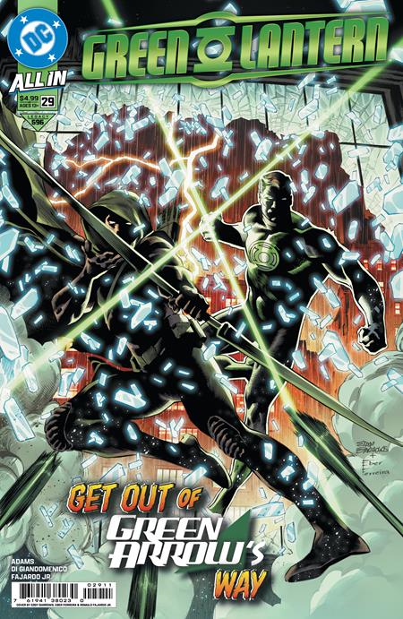 Green Lantern #29  A Eddy Barrows & Eber Ferreira