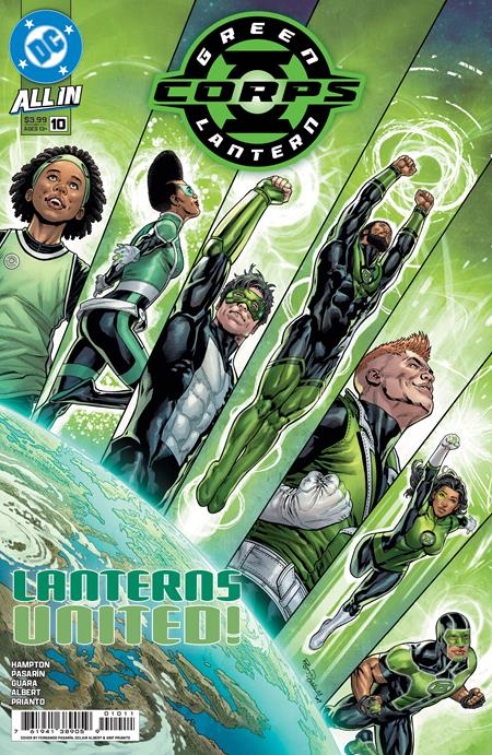 Green Lantern Corps #10  A Fernando Pasarin & Oclair Albert