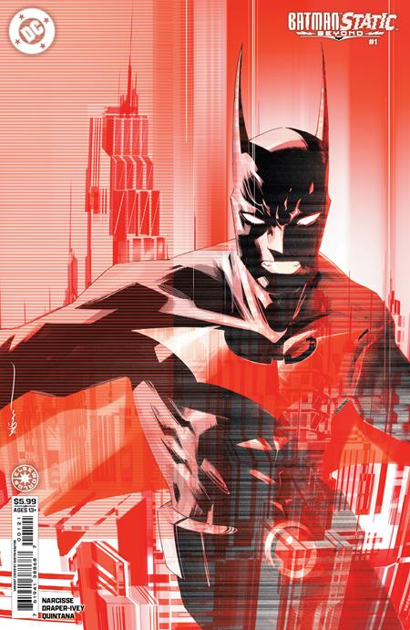 Batman Static Beyond #1 (of 6)  B Dustin Nguyen Card Stock Var